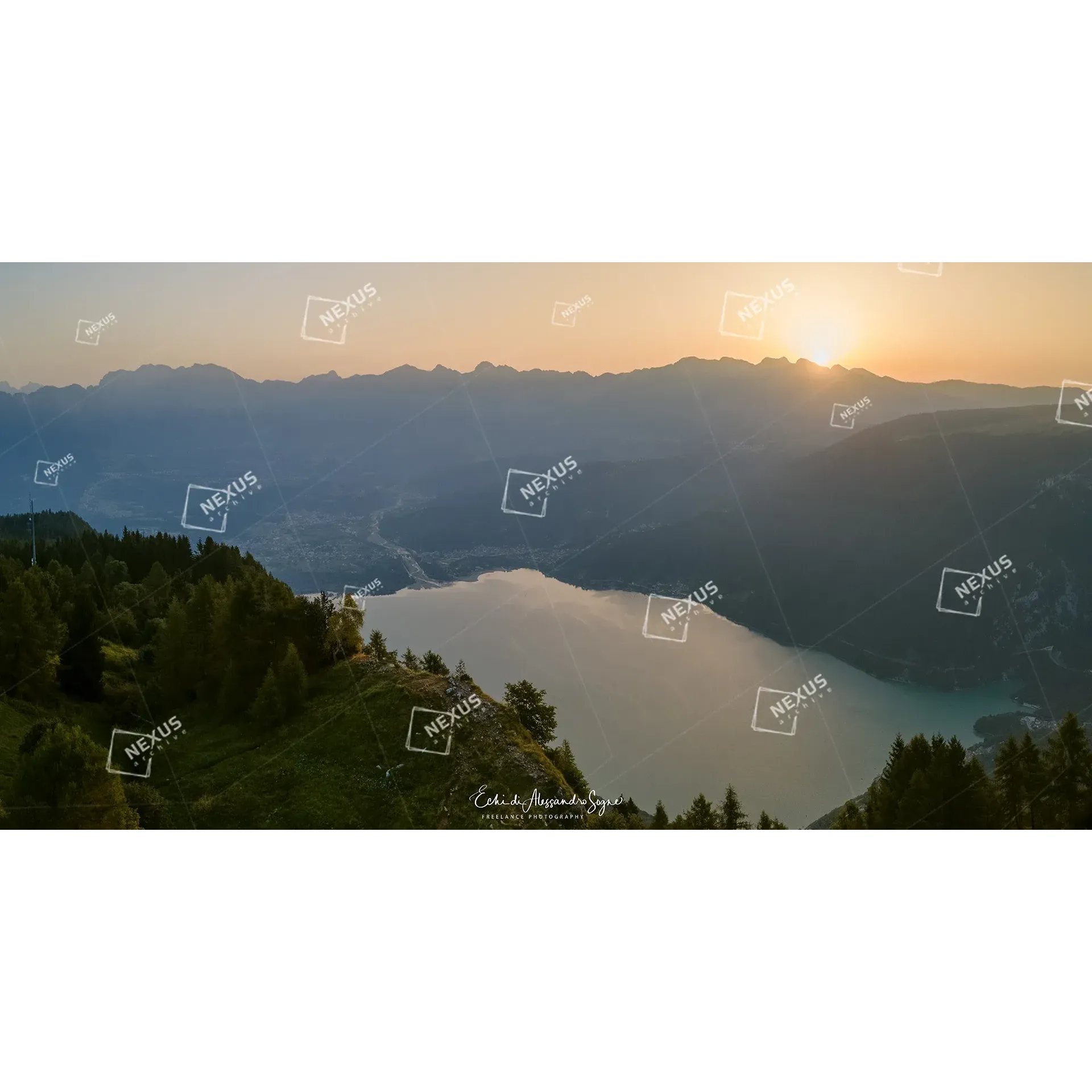 Specchio di Luce: Dalla Cresta al Bacino