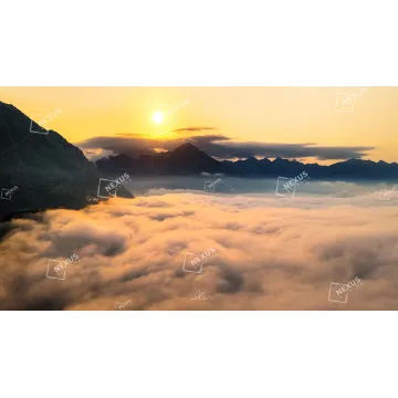 L'Isola nel Mare di Nebbia: Il Dolada dal Monte Serva