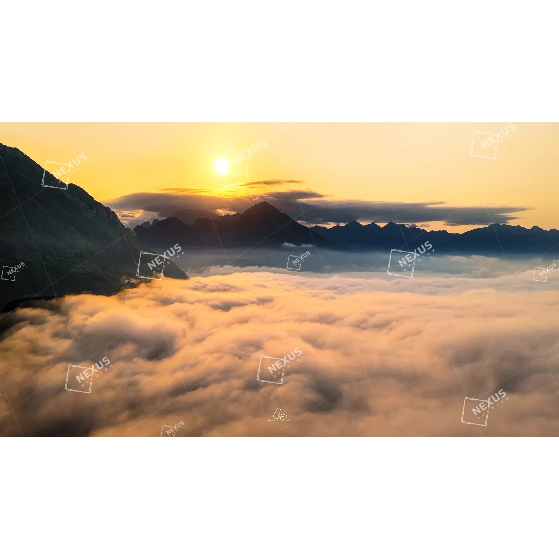 L'Isola nel Mare di Nebbia: Il Dolada dal Monte Serva