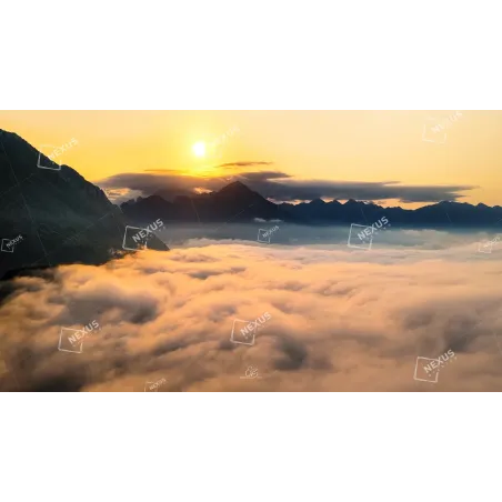 L'Isola nel Mare di Nebbia: Il Dolada dal Monte Serva