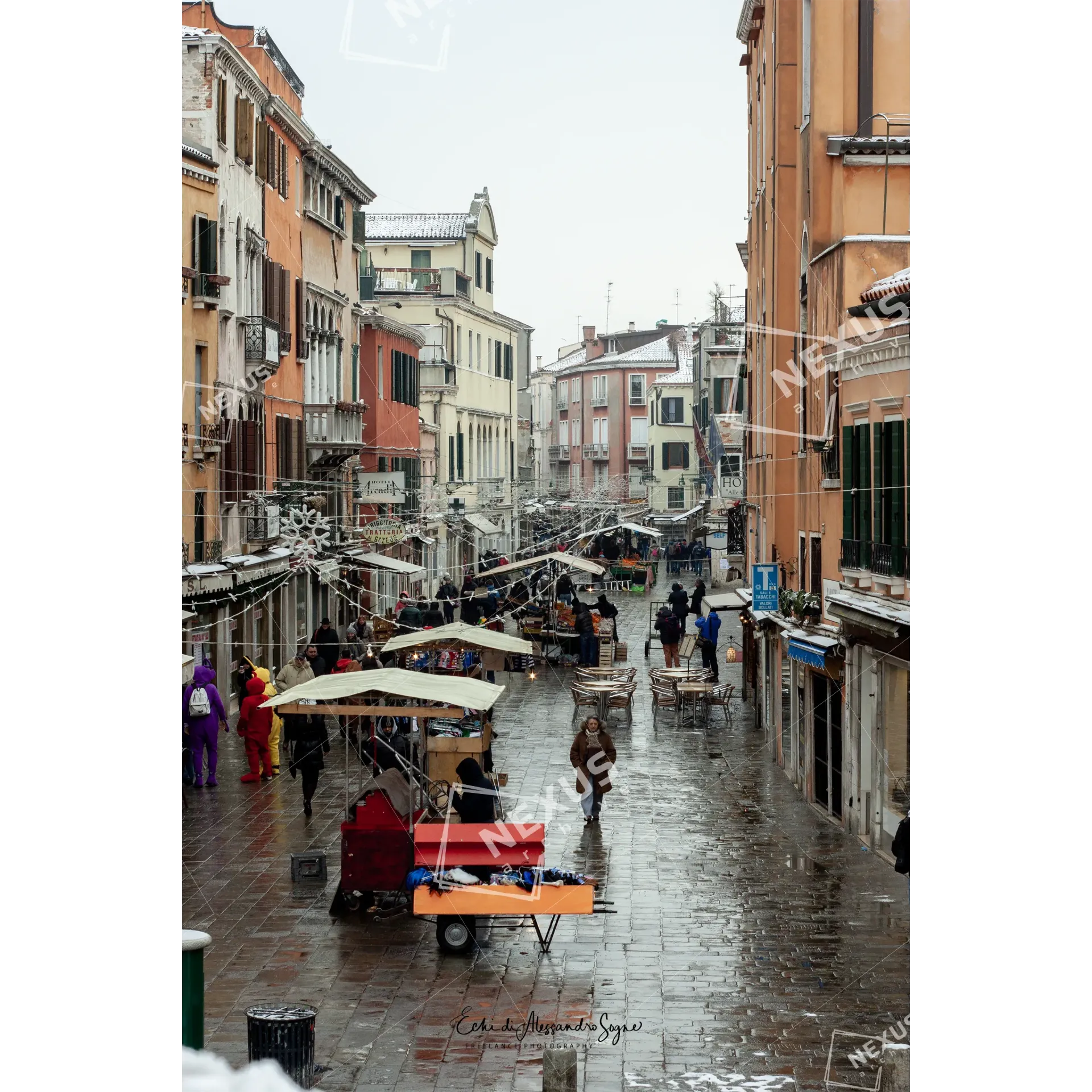 Passeggiata nel Tempo – Il Gelo del 2012 tra le Calli Veneziane